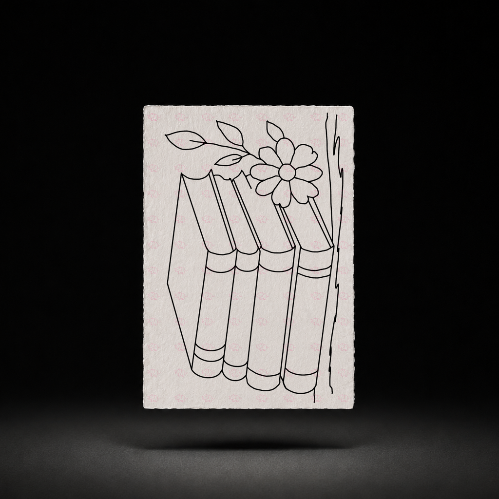 The Cozy Reading Chair line art preview
