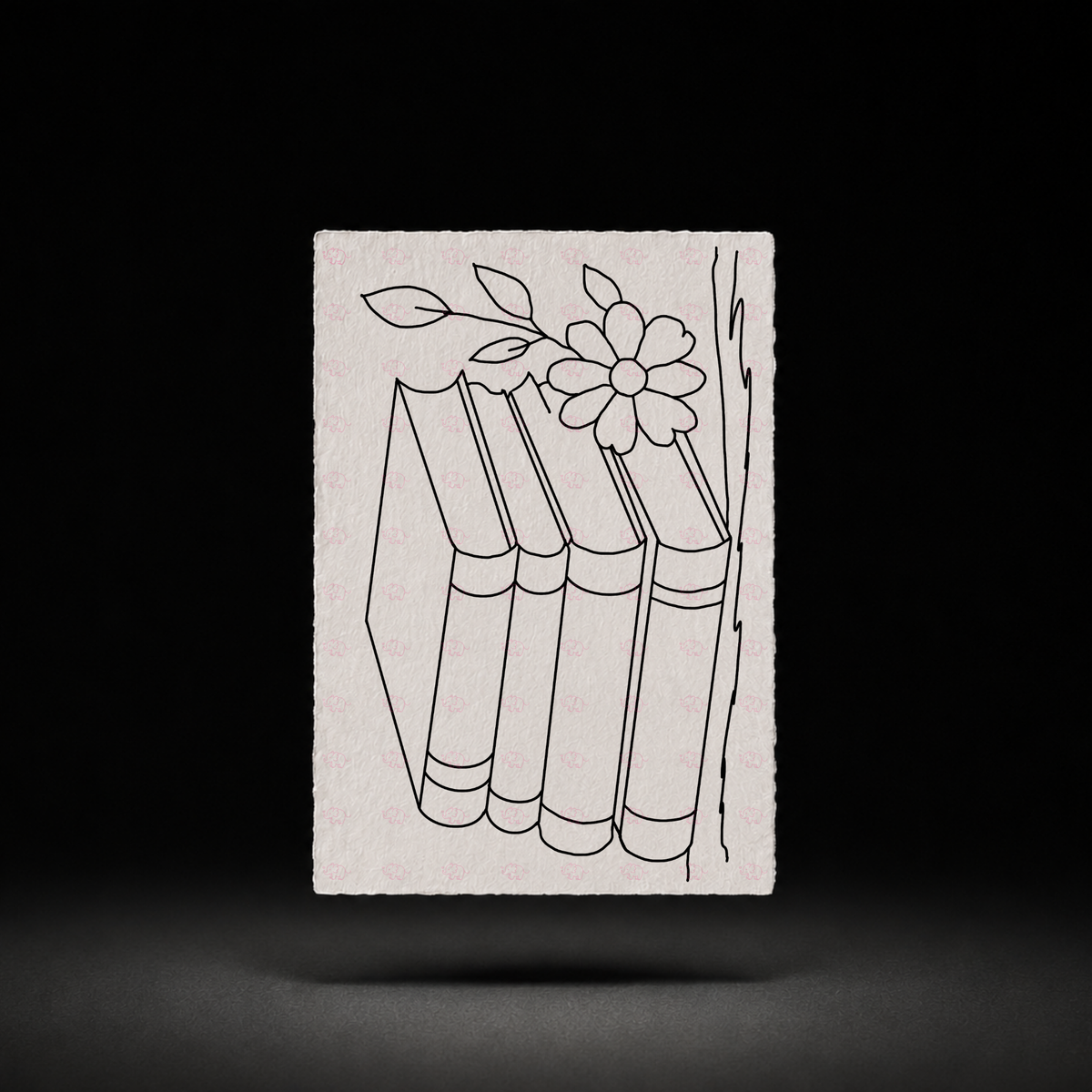 The Cozy Reading Chair line art preview