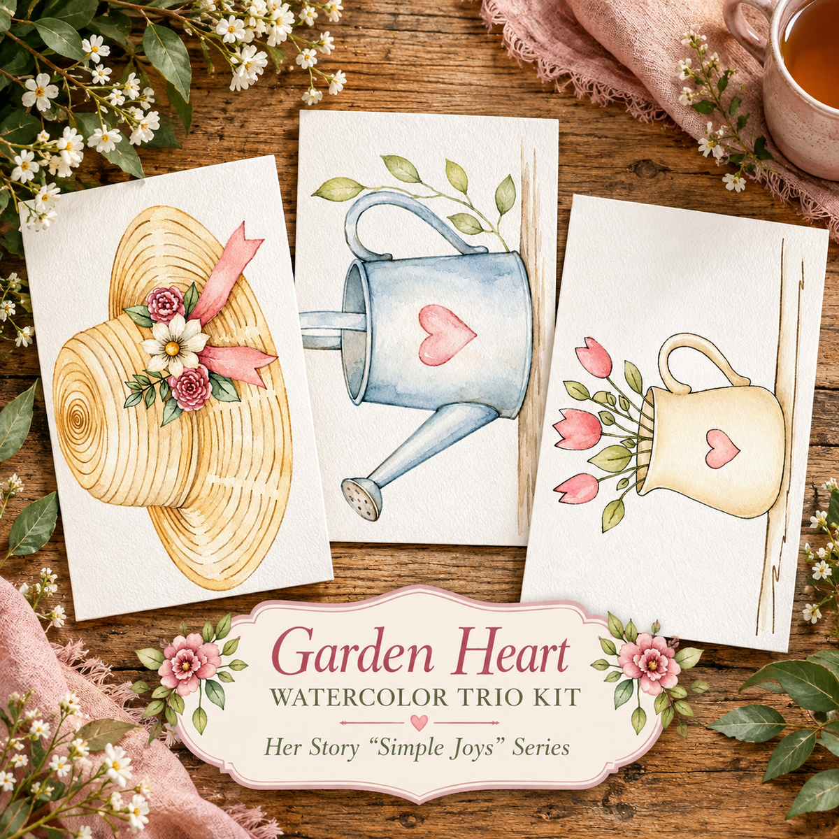 Garden Heart Trio Kit hero image