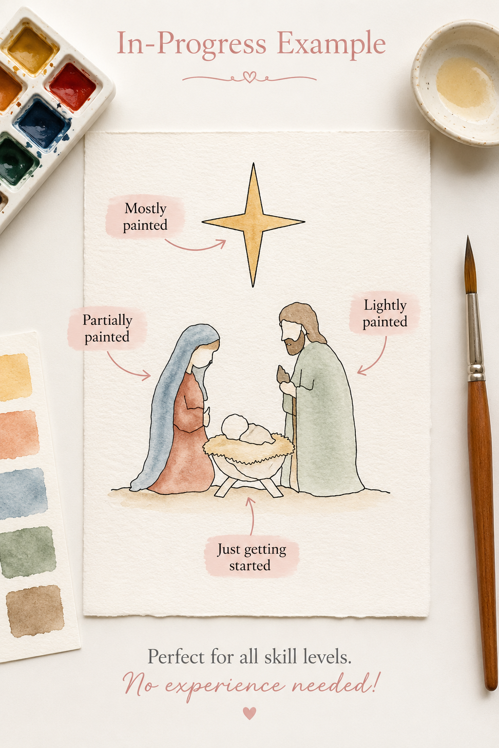 Promise in the Manger infographic