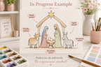 Sheltered in the Stable infographic