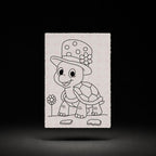 Meadow Hat Turtle line-art preview
