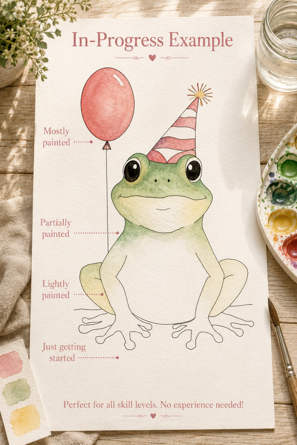 Birthday Lily Jumper infographic