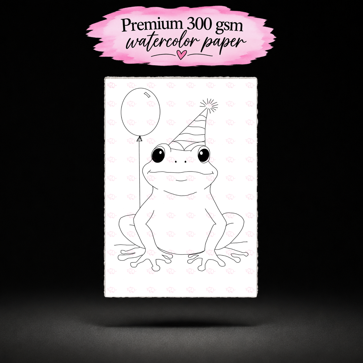 Birthday Lily Jumper line art preview