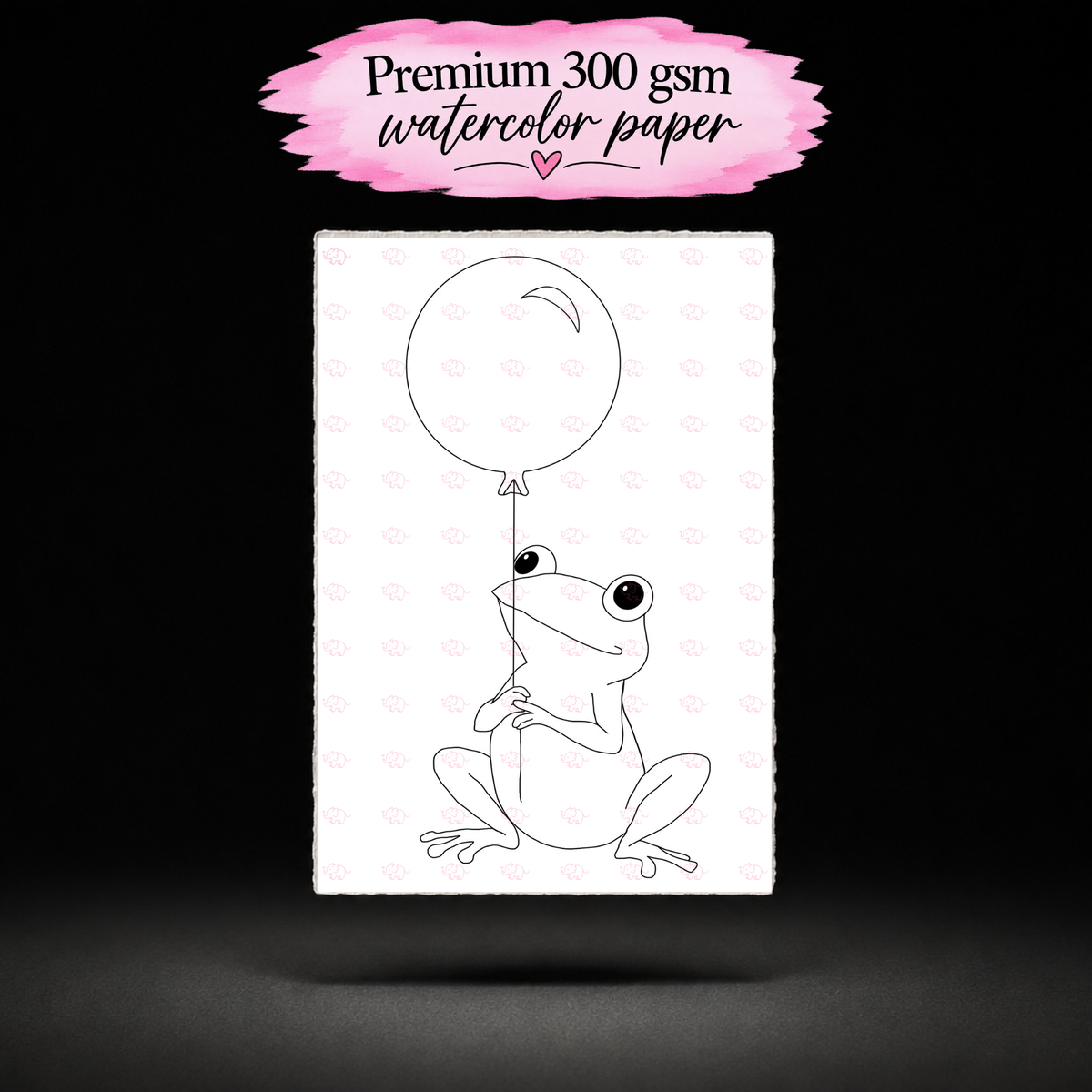 Balloon Sky Dreamer line art preview