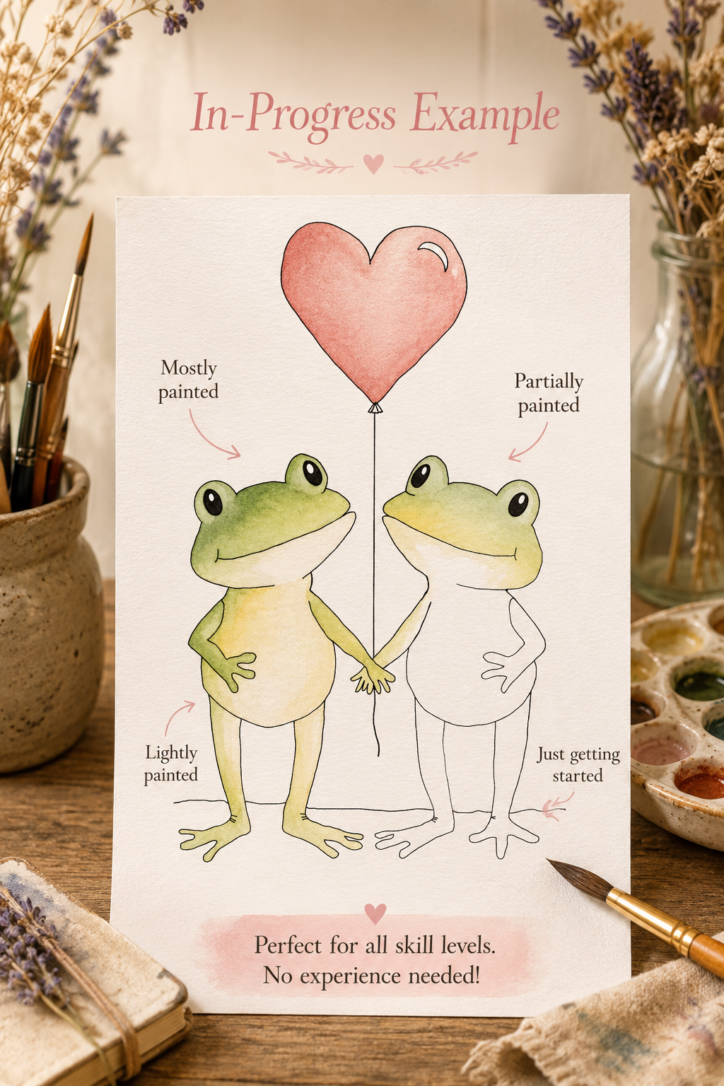 Sweetheart Pond Pair infographic