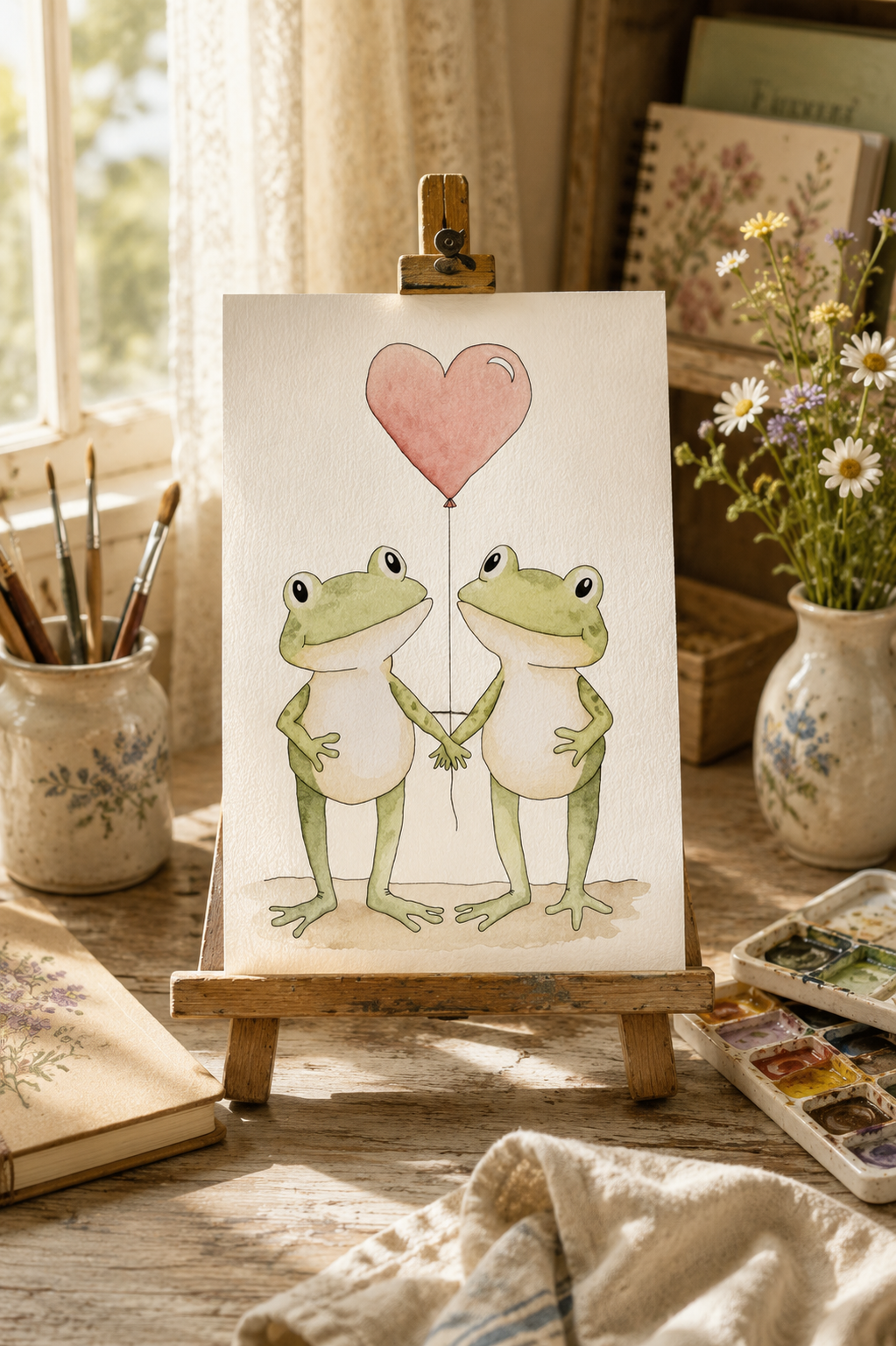 Sweetheart Pond Pair lifestyle photo
