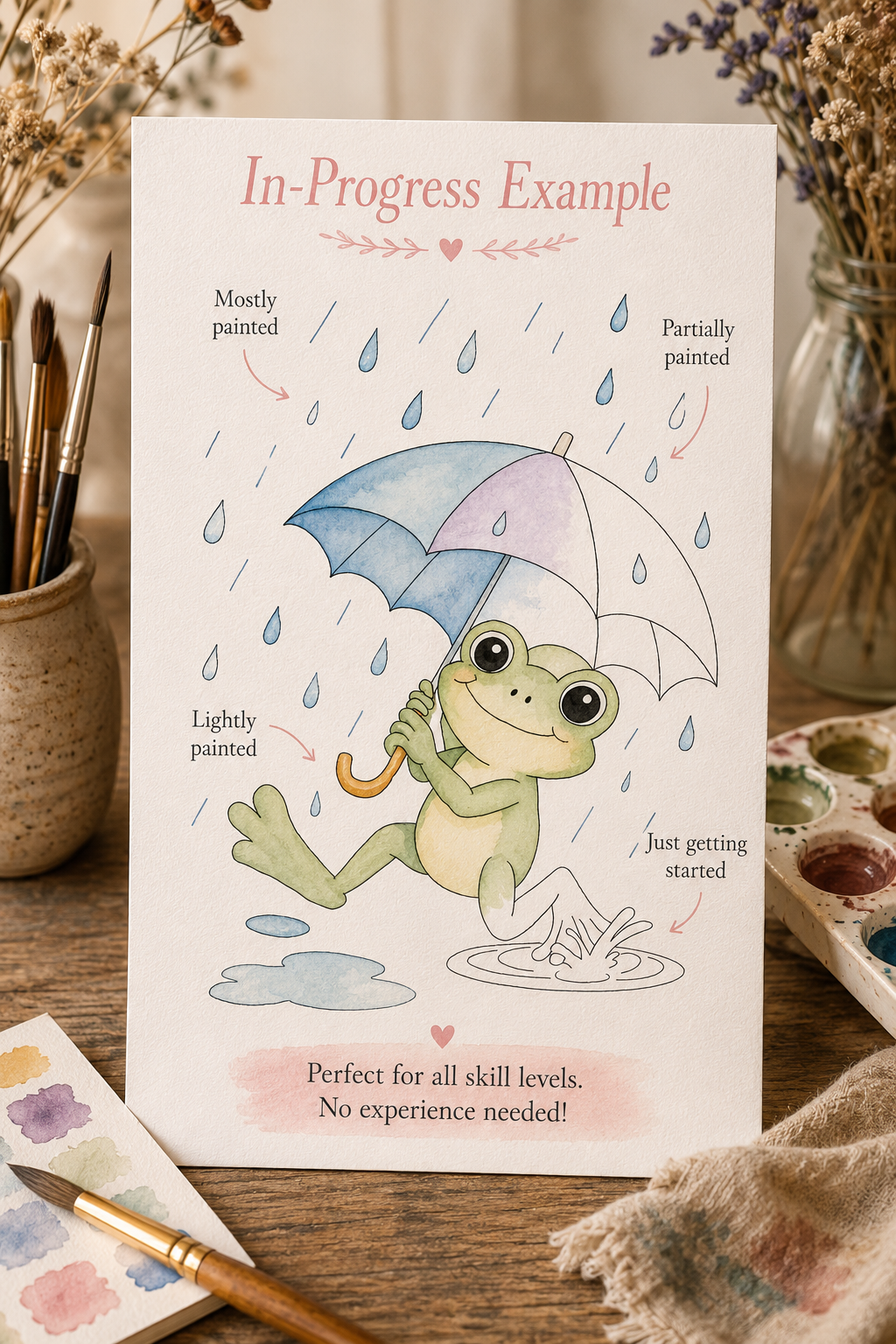 Umbrella Splash Adventure infographic