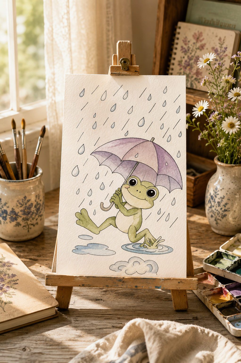 Umbrella Splash Adventure lifestyle photo