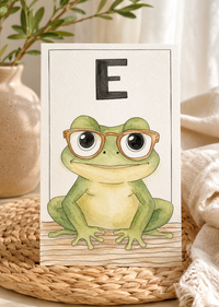 Clever Specs Scholar Paint-Your-Own Watercolor Print | Frog Grove