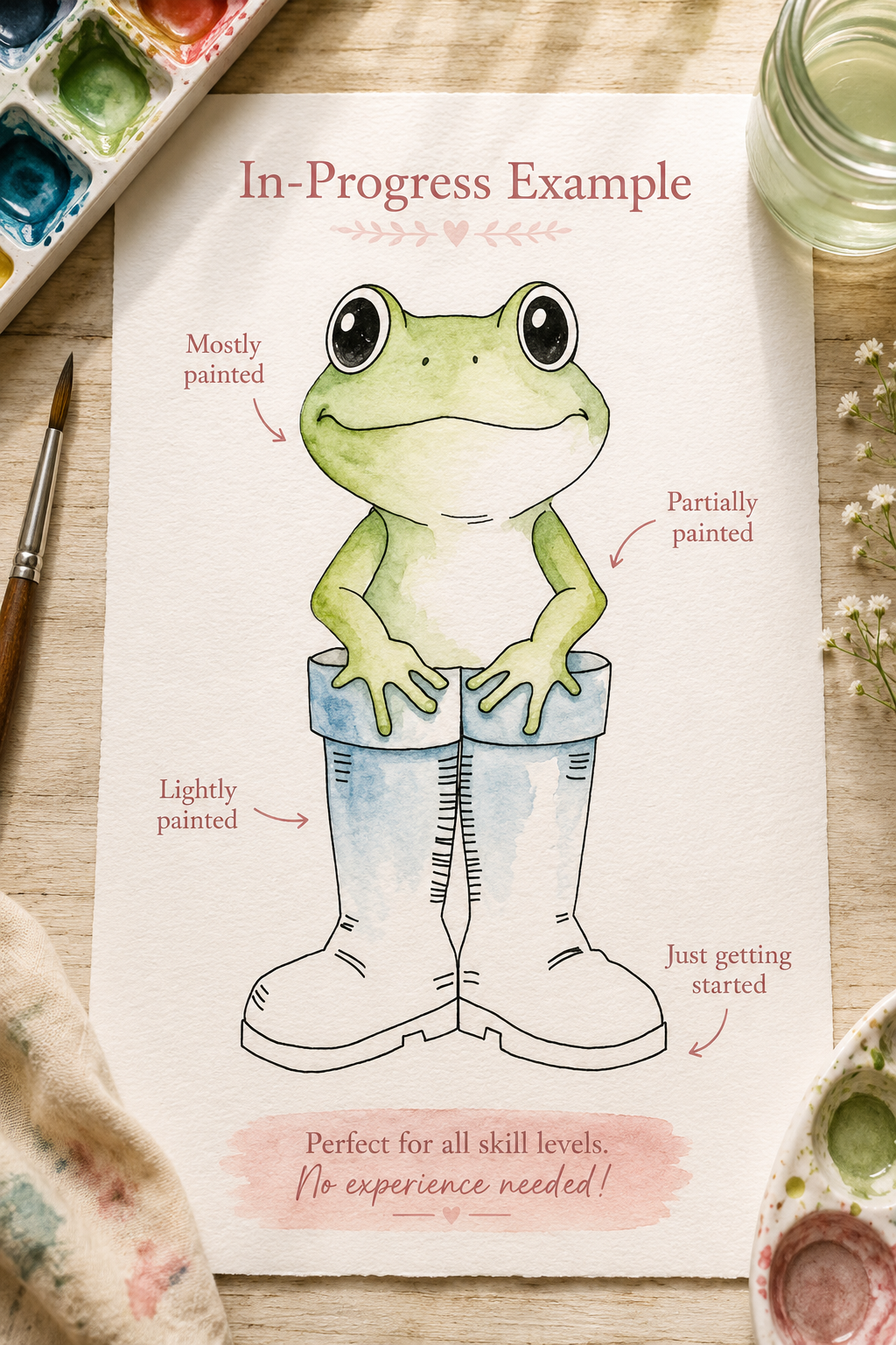 Boots for Puddle Days infographic