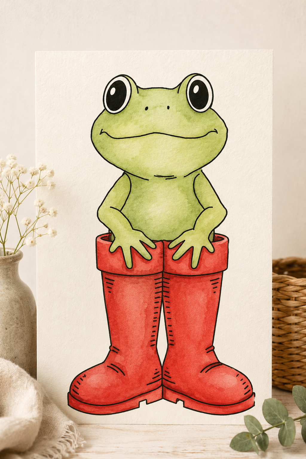 Boots for Puddle Days lifestyle photo