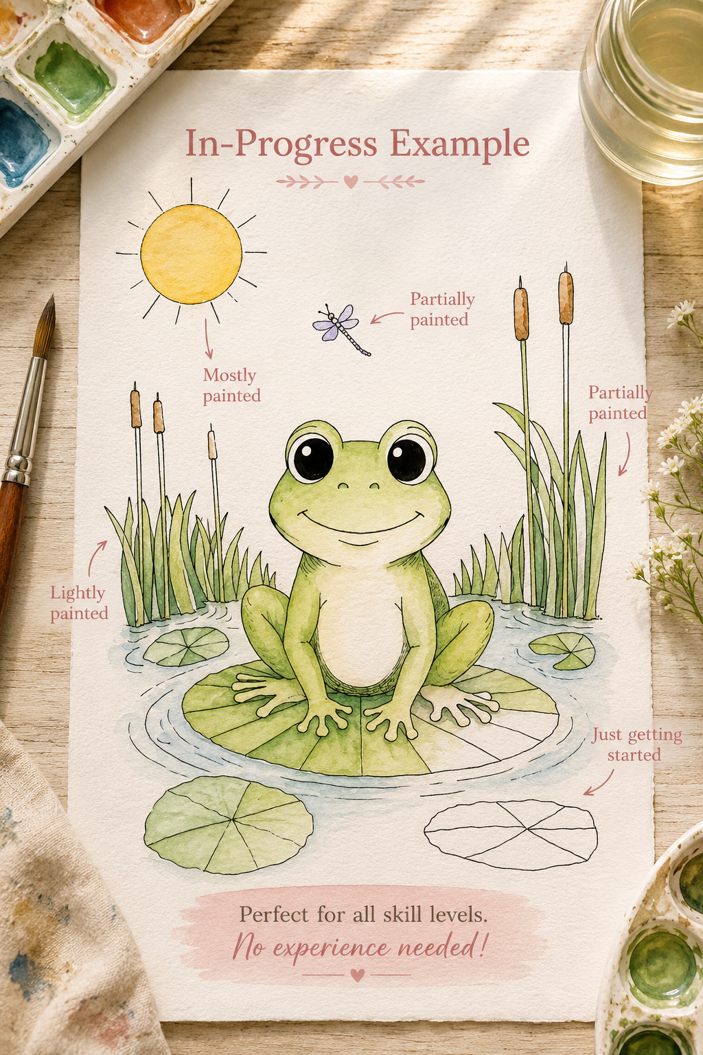 Lily Pad Daydreamer infographic