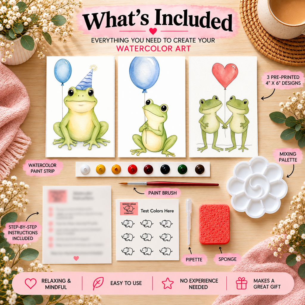 Sky Full of Wishes Watercolor Trio Kit lifestyle photo