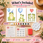 Sky Full of Wishes Watercolor Trio Kit lifestyle photo