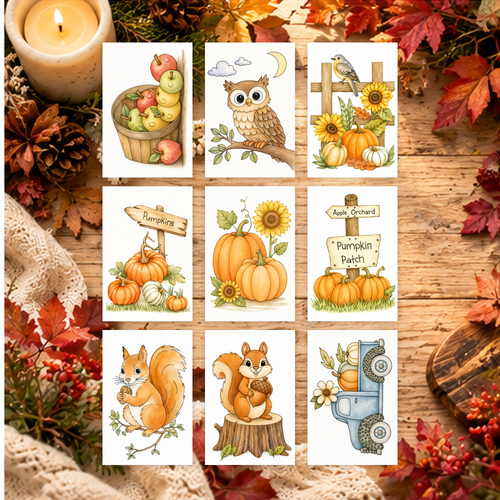 Fall Harvest Hollow complete collection lifestyle scene