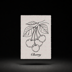Line-art preview of Vineyard Meadow Cluster, ready to paint