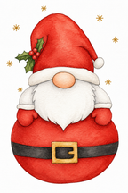 Jolly Tidings full-color watercolor design