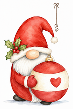 Heartfelt Ornament full-color watercolor design