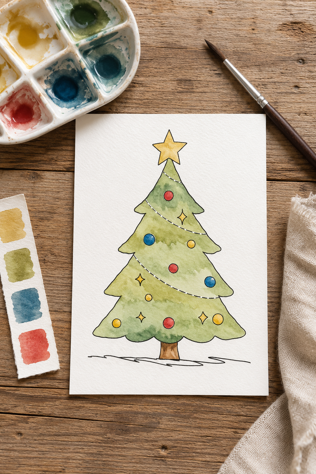 Starlight Spruce print lifestyle