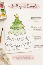 Berrybell Fir print details and sizes