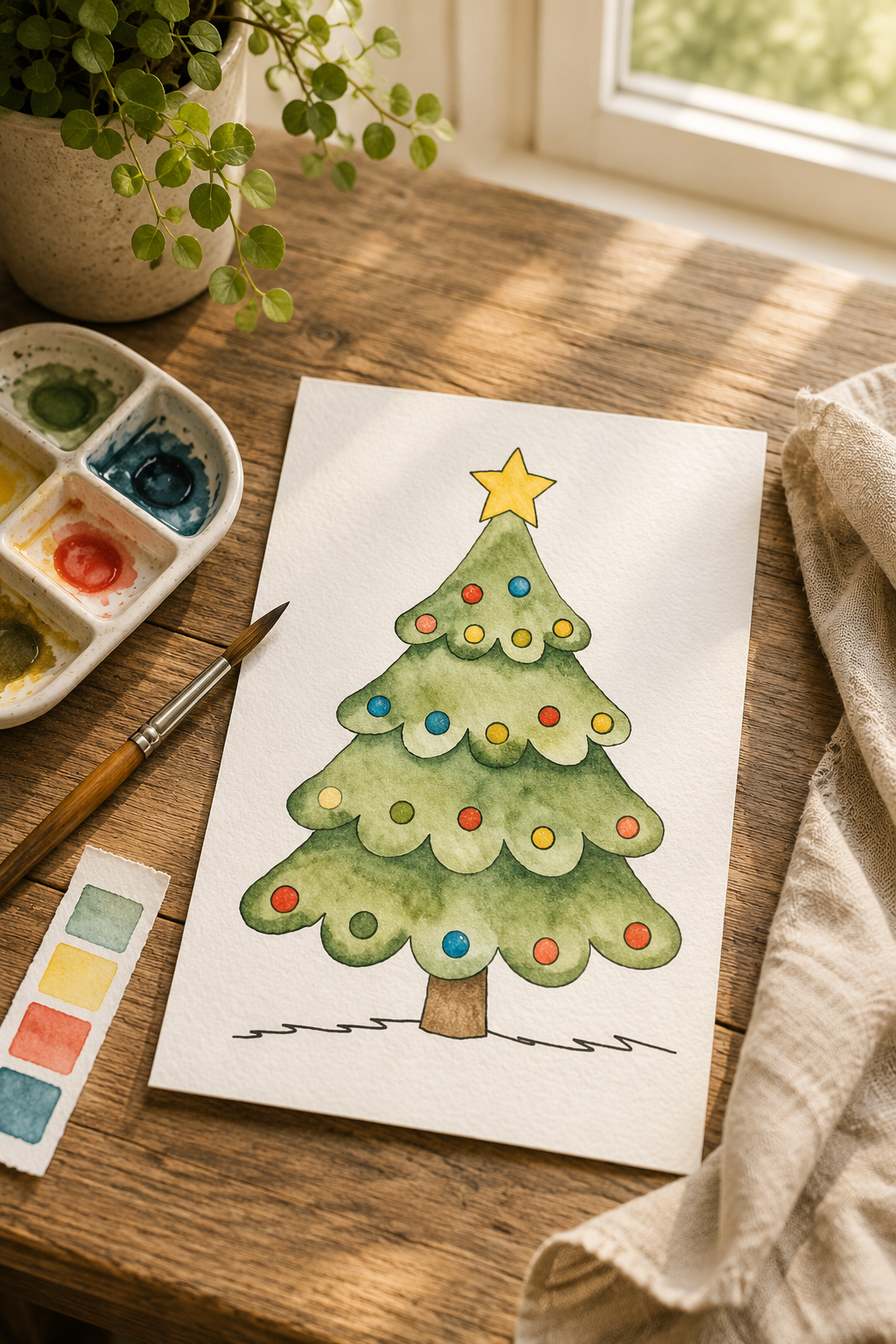 Berrybell Fir print lifestyle