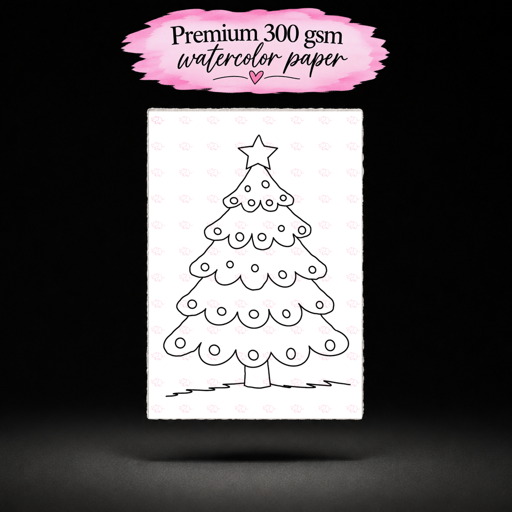 Berrybell Fir line-art preview