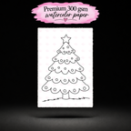 Berrybell Fir line-art preview