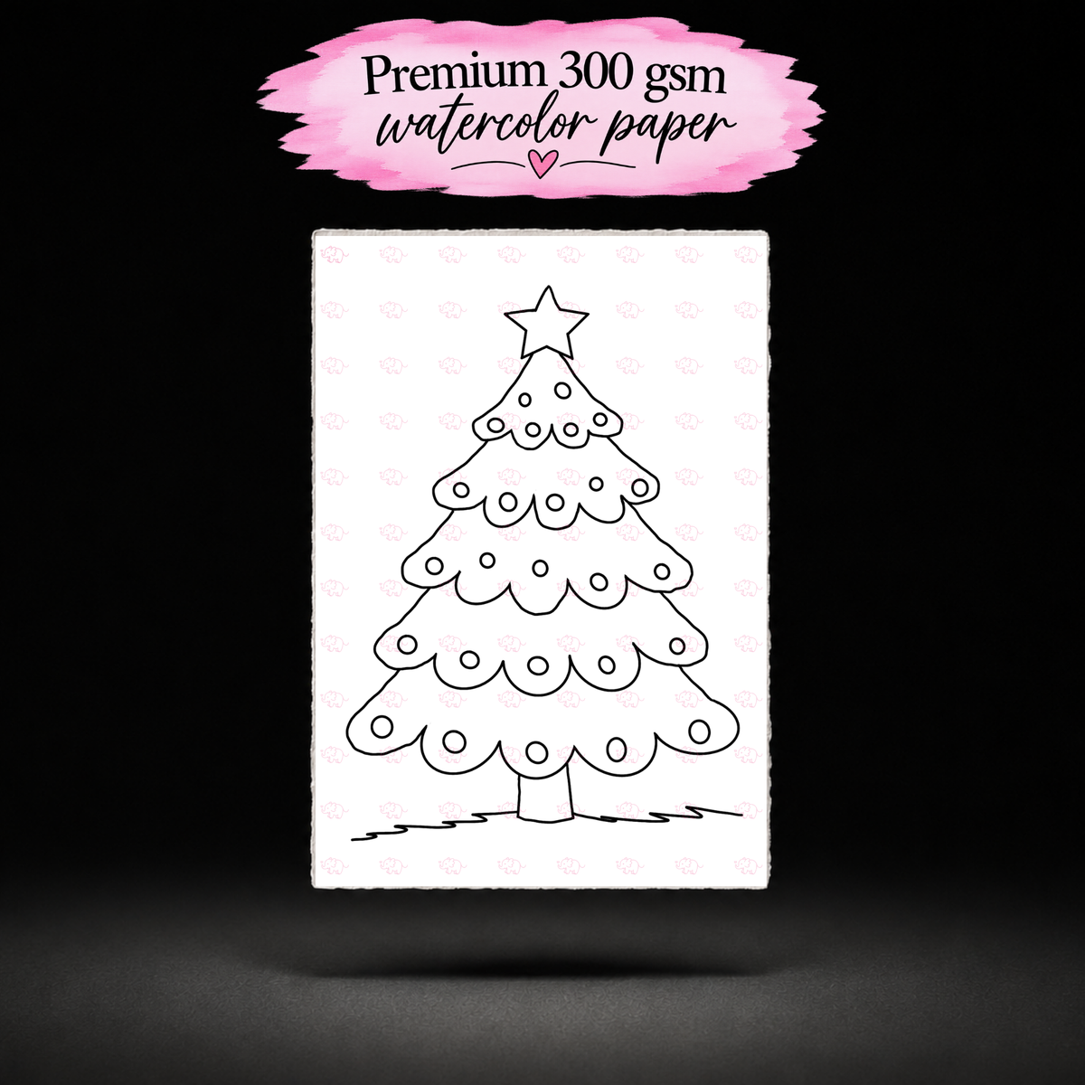 Berrybell Fir line-art preview