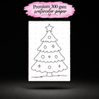 Twinklebranch Pine line-art preview