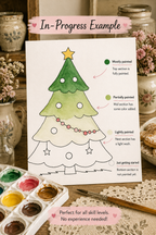Merrybead Fir print details and sizes