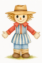Golden Hollow Friend watercolor artwork example for color inspiration
