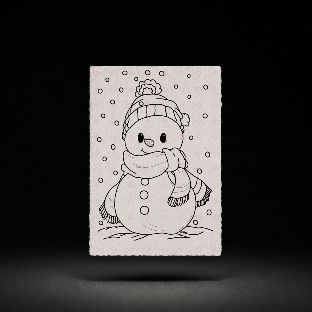 Snowfall Whisper line art preview