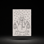 Snowball Meadow line art preview