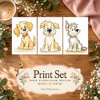 Playful Paws print set primary image