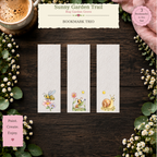 Sunny Garden Trail | Bug Garden Grove Watercolor Bookmark Set