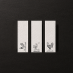 Morning Roost | Cozy Chicken Hollow Watercolor Bookmark Set