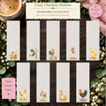 Complete Cozy Chicken Hollow 2x6 Bookmark Collection