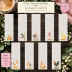 Complete Cozy Chicken Hollow 2x6 Bookmark Collection