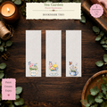 Tea Garden | Floral Daydreams Watercolor Bookmark Set