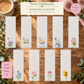 Complete Floral Daydreams 2x6 Bookmark Collection