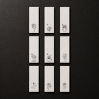 Complete Floral Daydreams 2x6 Bookmark Collection