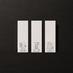 Sunshine Blossom Haven | Gnome Heart Grove Watercolor Bookmark Set