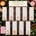 Complete Gnome Heart Grove 2x6 Bookmark Collection