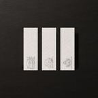 Quiet Comforts Bookmark Set line art preview