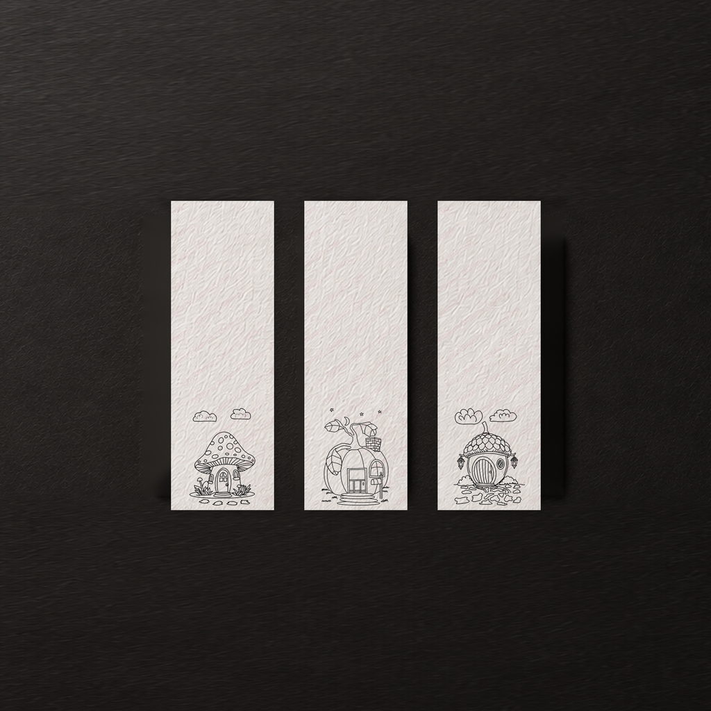 Hearth & Hollow | Places To Live Watercolor Bookmark Set
