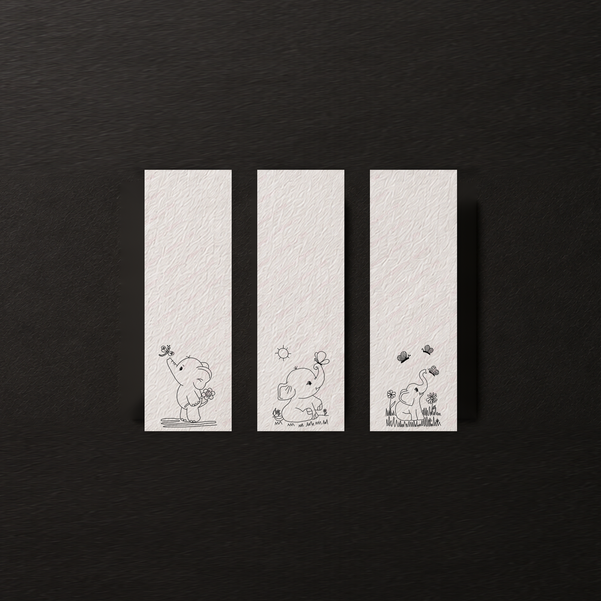 Butterfly Meadow | Winks Wonder Days Watercolor Bookmark Set