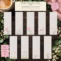 Complete Winks Wonder Days 2x6 Bookmark Collection