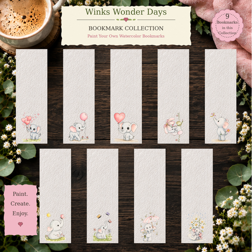 Complete Winks Wonder Days 2x6 Bookmark Collection