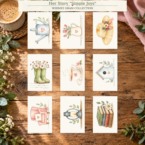 Her Story: Simple Joys Whimsy Gram Collection lifestyle photo